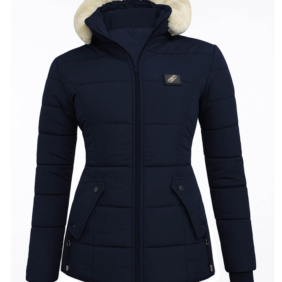 MODA EN CIRCUITO - Chaqueta Semigaban para Mujer Impermeable Forrada en Ovejero