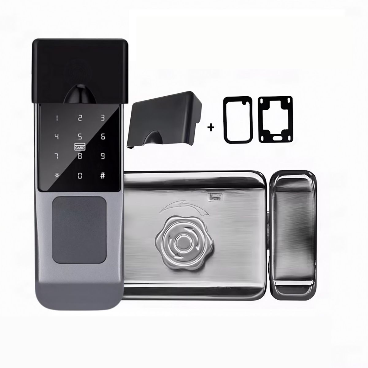 GENERICO - Cerradura Digital IP65 – Alta Seguridad con 5 Modos de Acceso