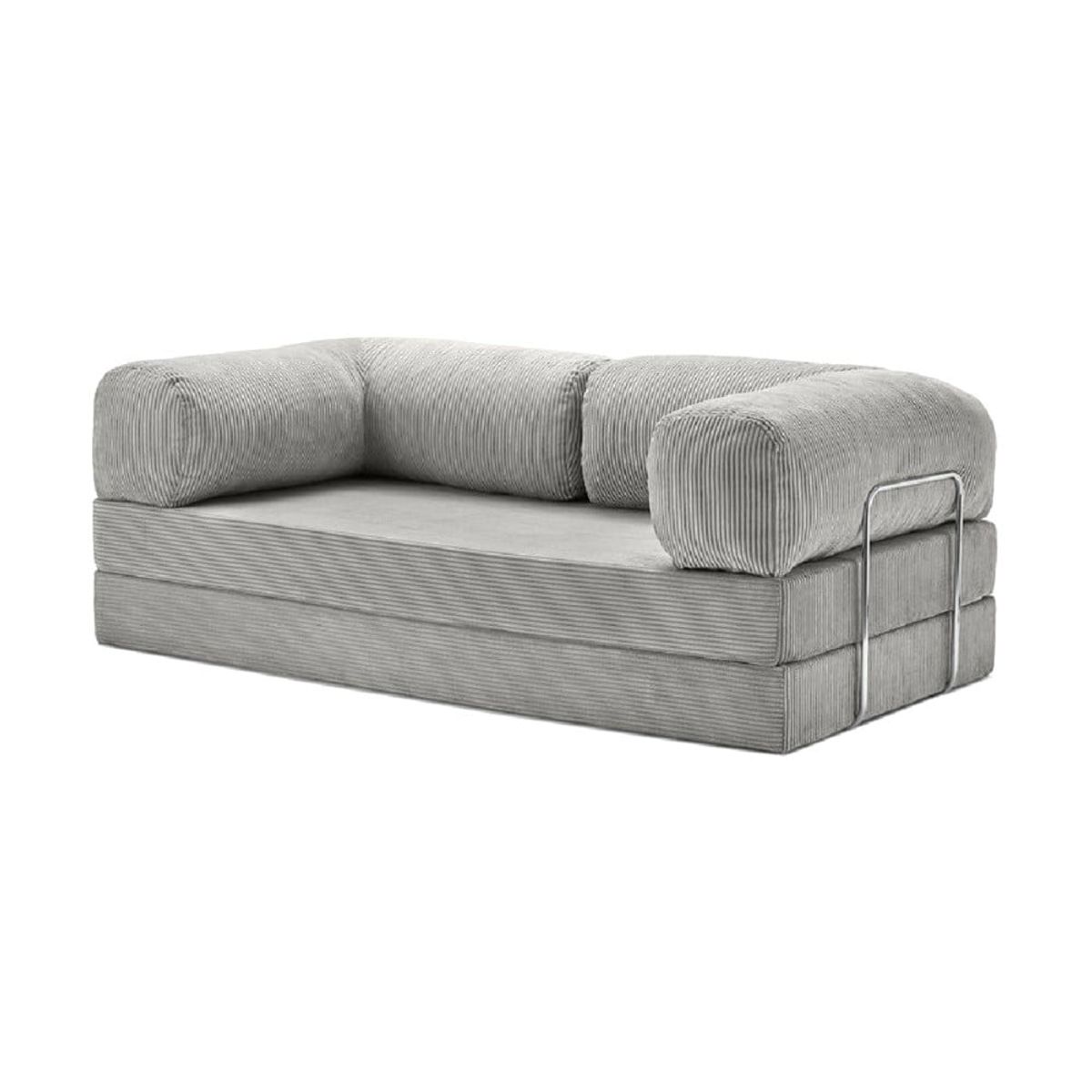 BANZAY - sofá cama abrazo de oso 180 Gris Plata