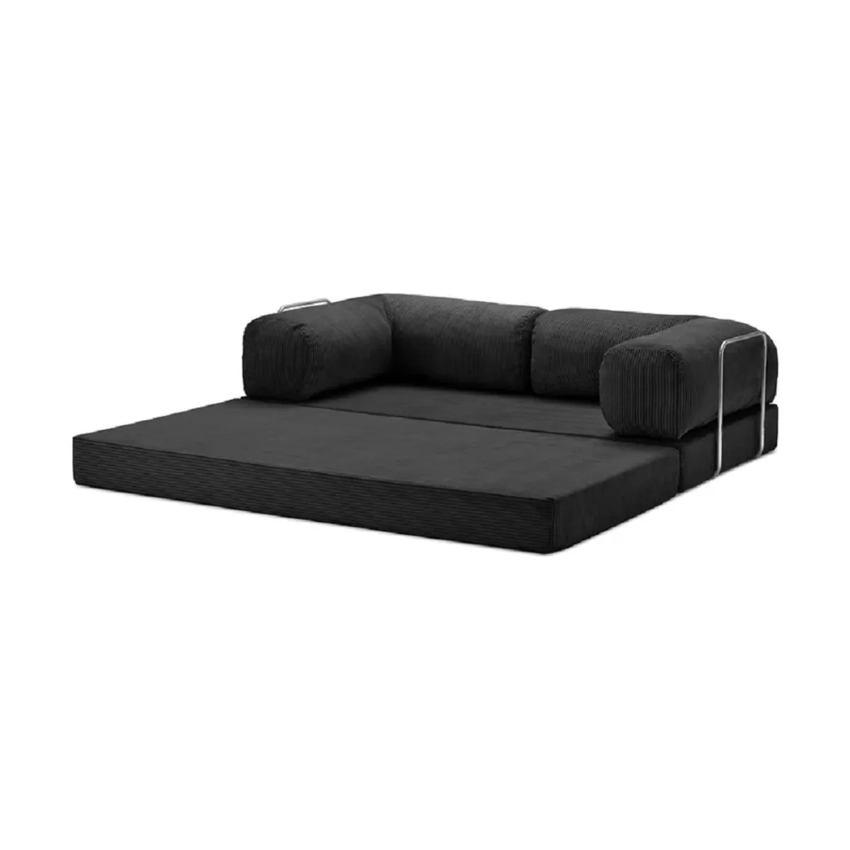 BANZAY - Sofá cama abrazo de oso180 Negro