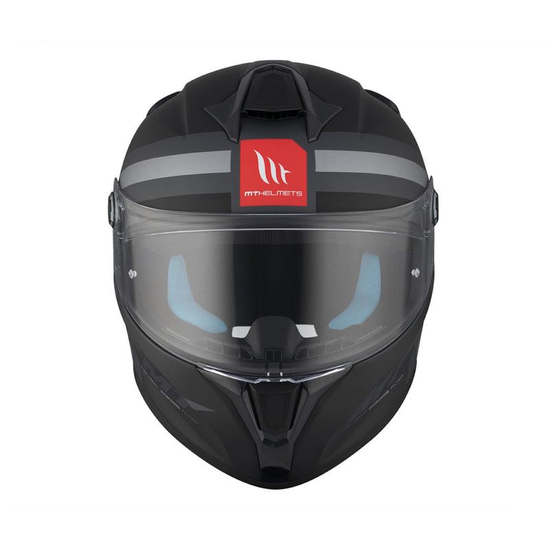 MT HELMETS - CASCO MT HELMETS TARGO S BRITAIN C2 TITANIUM MATE TALLA L