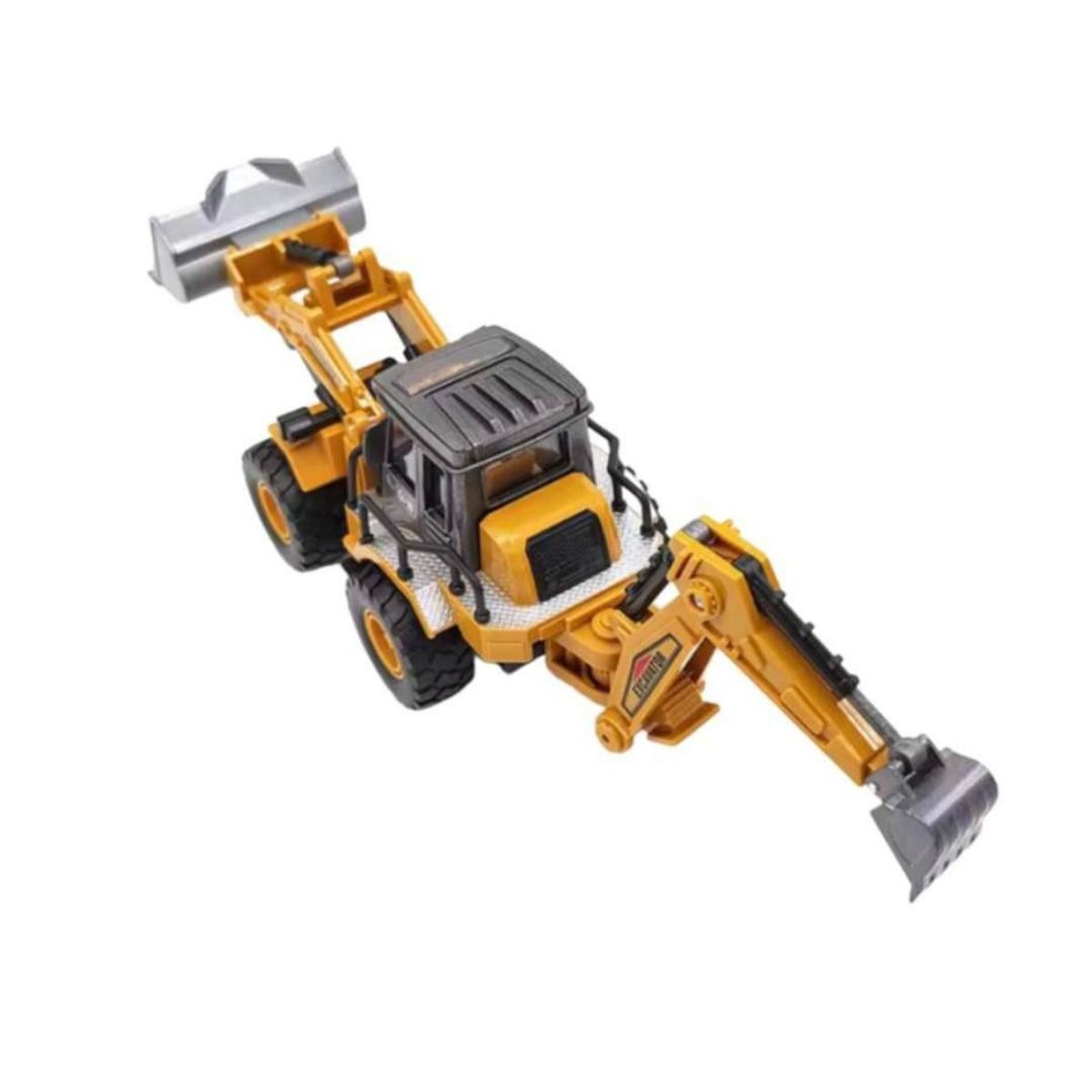 GENERICO - Retroexcavadora Pajarita Juguete Escala 155