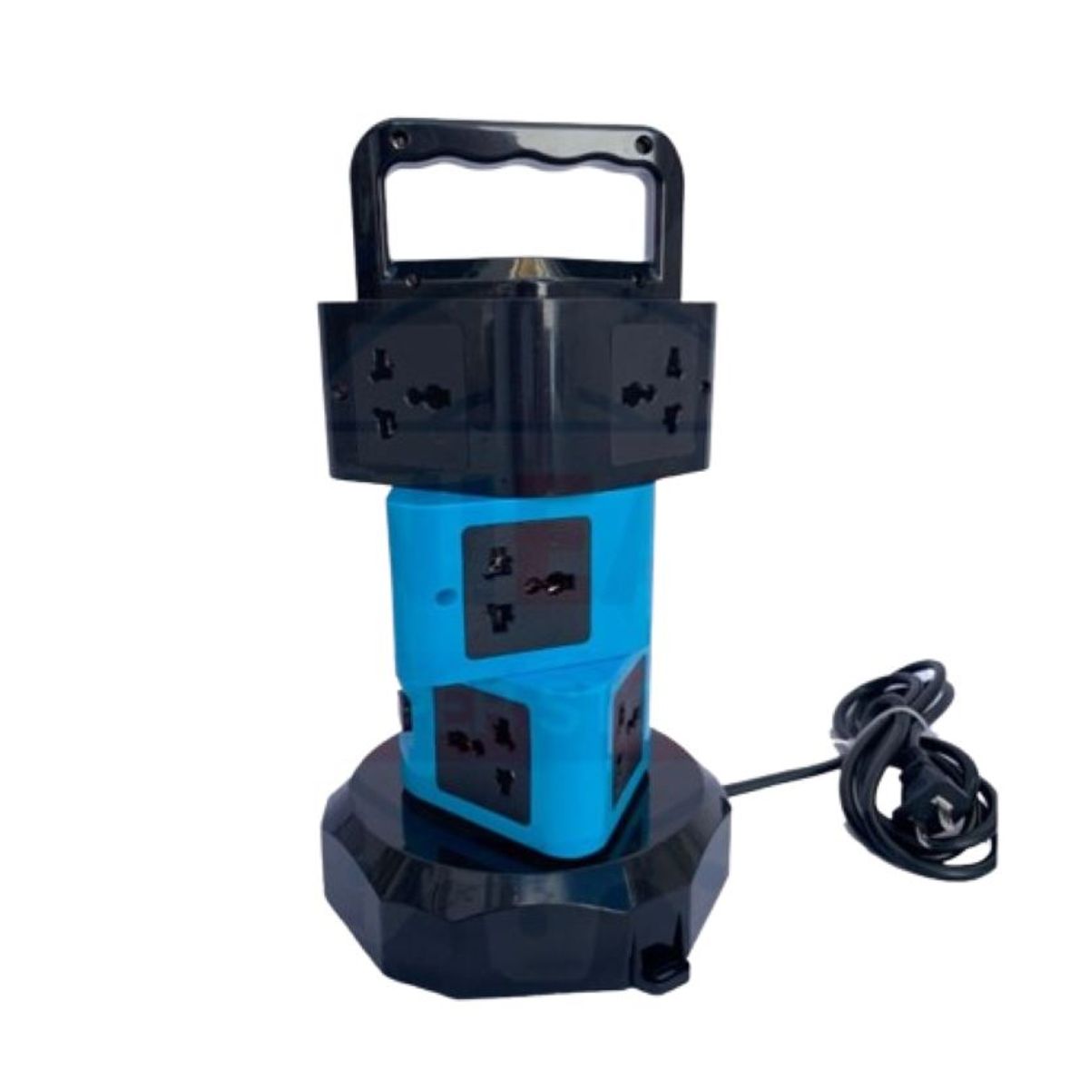 ZHOPI CO - Multitoma Corriente Torre Vertical 3 Niveles 2 Usb 11 Tomas.