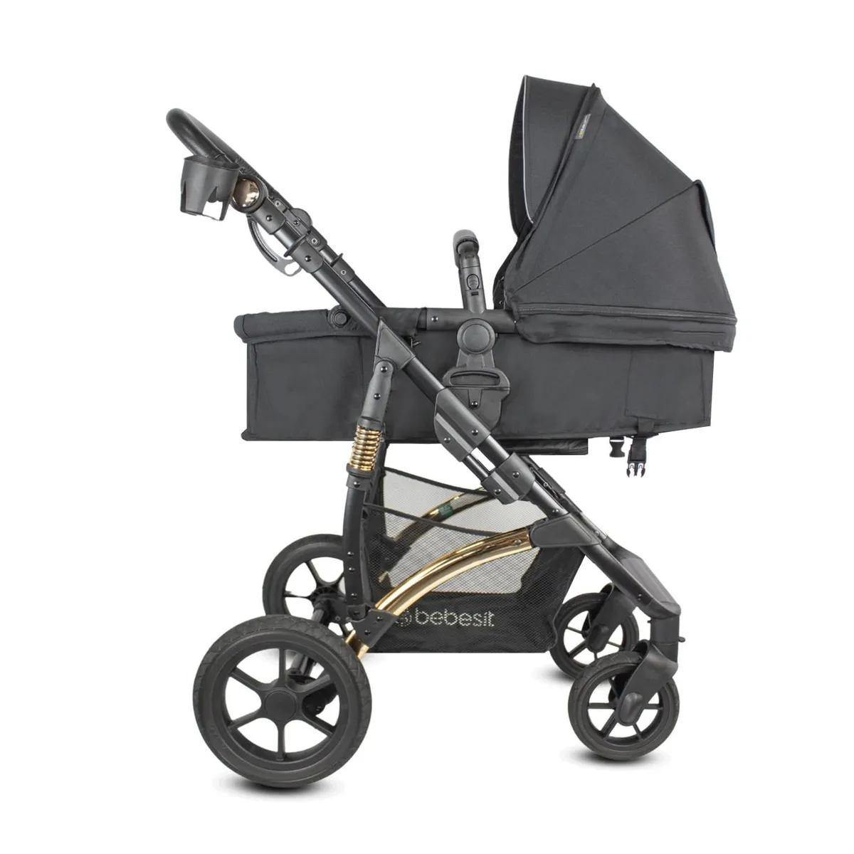 BEBESIT - Coche Moisés Bebé Spring Gold Bebesit