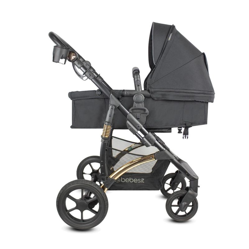 BEBESIT - Coche Moisés Bebé Spring Gold Bebesit