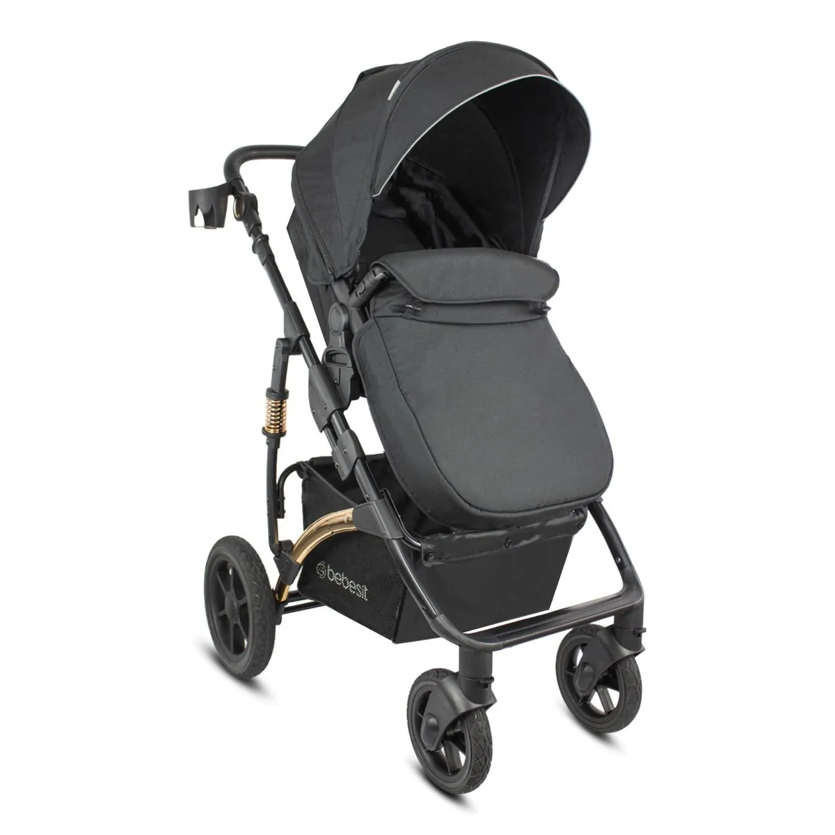 BEBESIT - Coche Moisés Bebé Spring Gold Bebesit