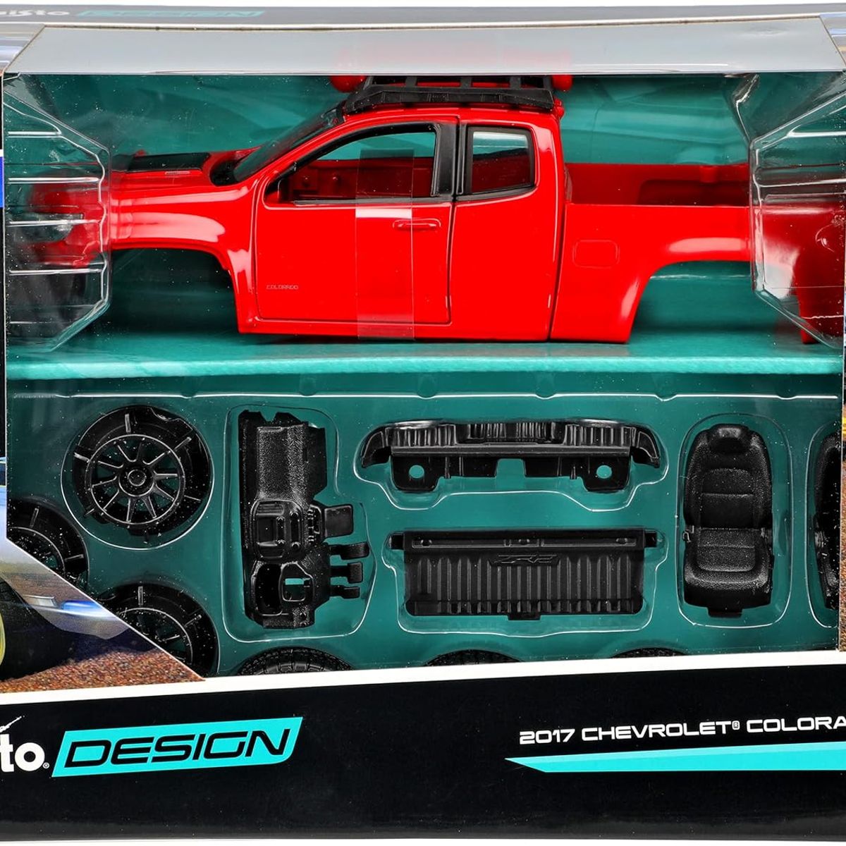 MAISTO - Carro para ensamblar Chevrolet Colorado Zr2 Maisto