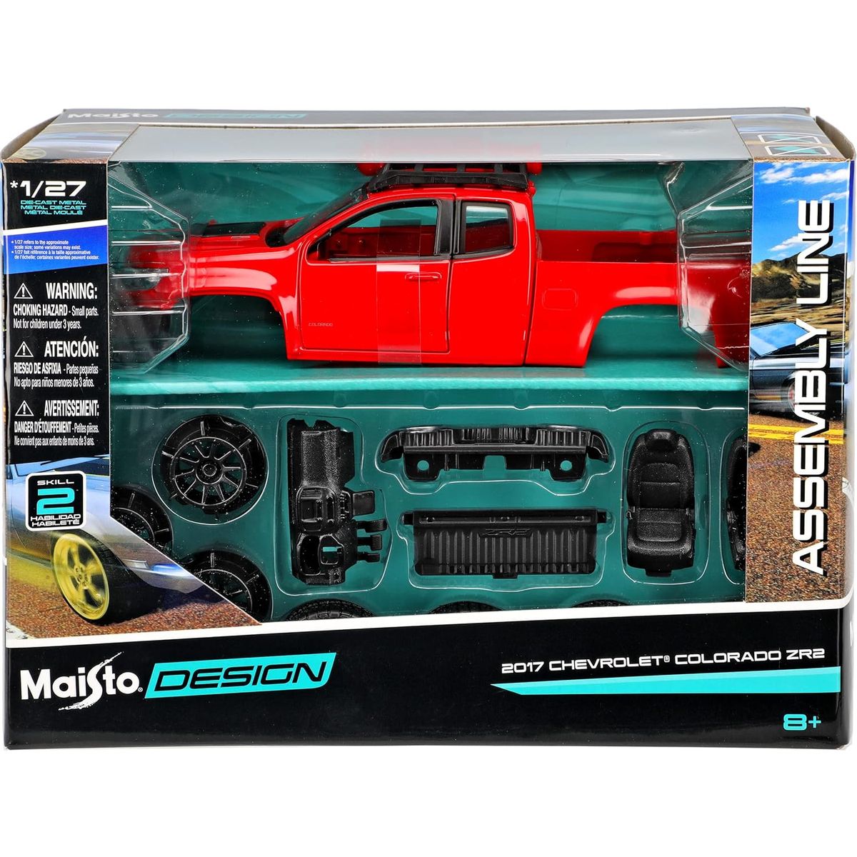 MAISTO - Carro para ensamblar Chevrolet Colorado Zr2 Maisto