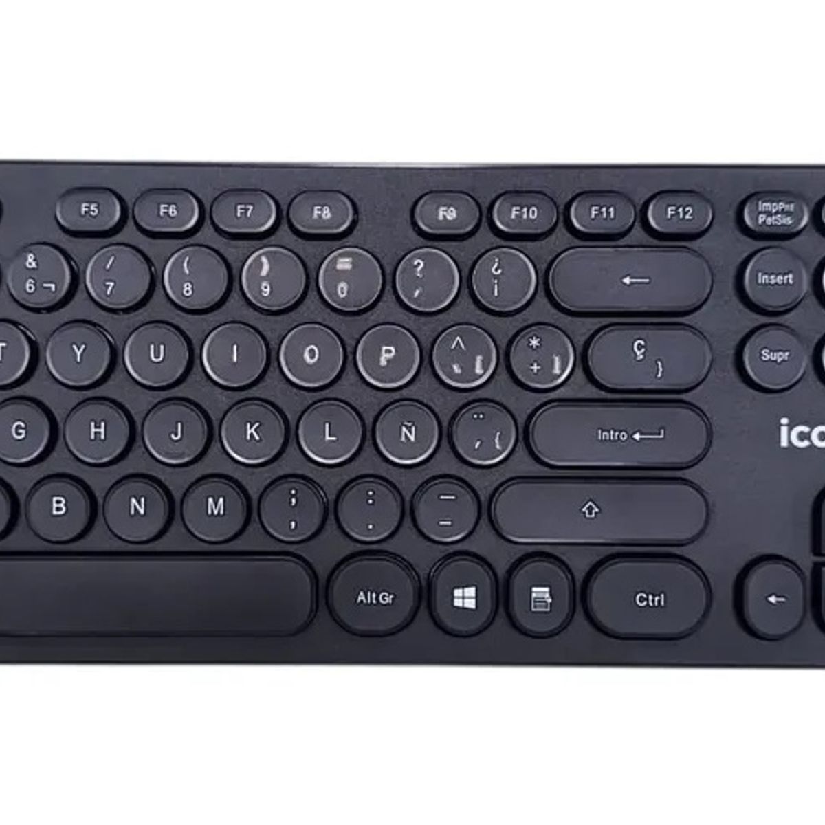 GENERICO - Teclado Inalambrico Diseño Slim W053 En Español