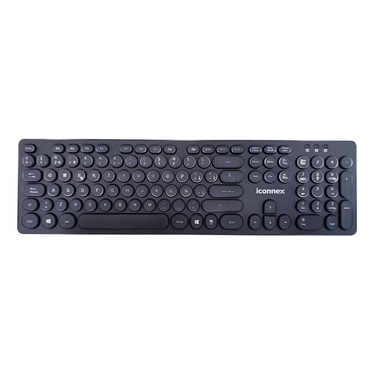 GENERICO - Teclado Inalambrico Diseño Slim W053 En Español