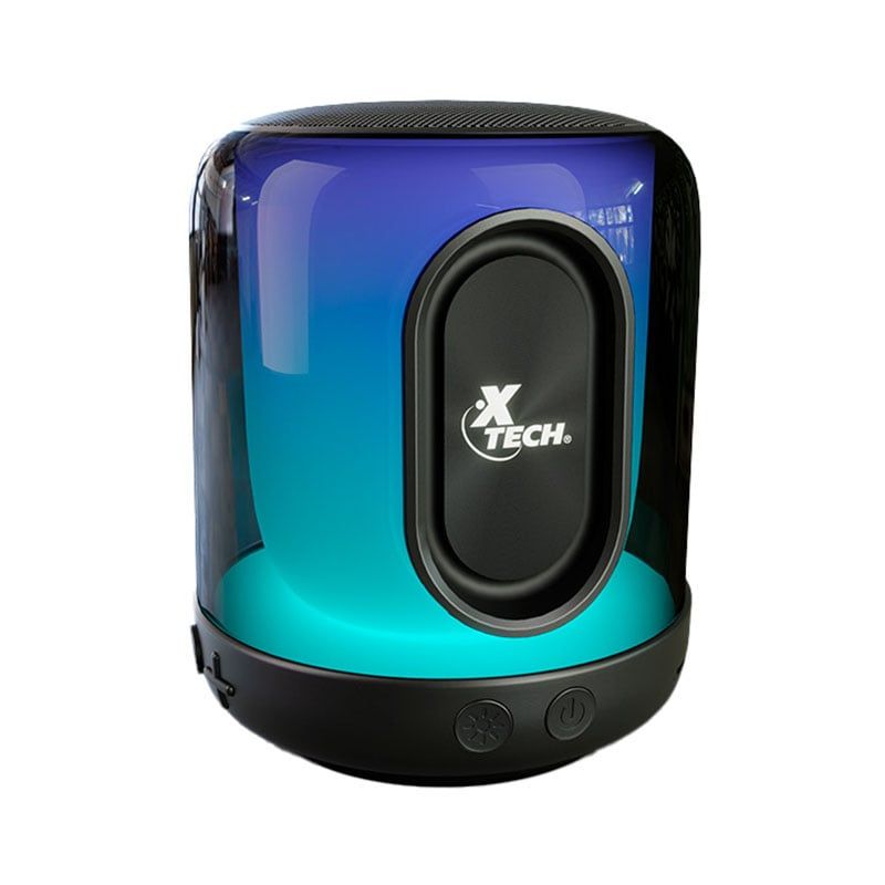 XTECH - Parlante Bluetooth LED Con Micrófono Xtech BeatWave XTS-617