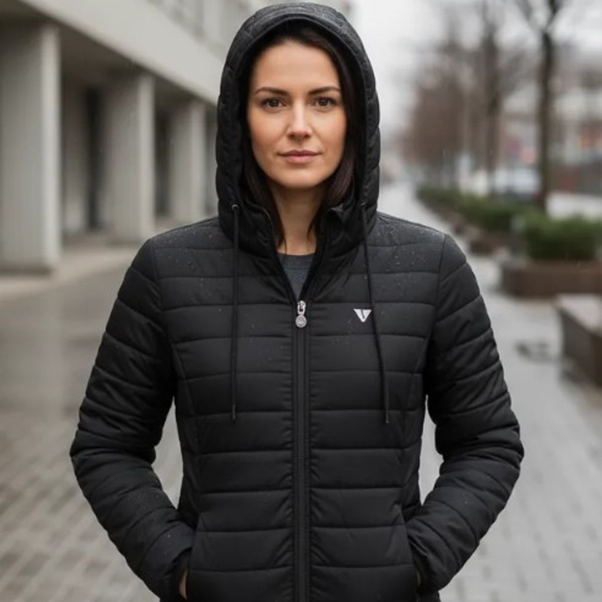 MODA EN CIRCUITO - Chaqueta Impermeable Liviana para Mujer