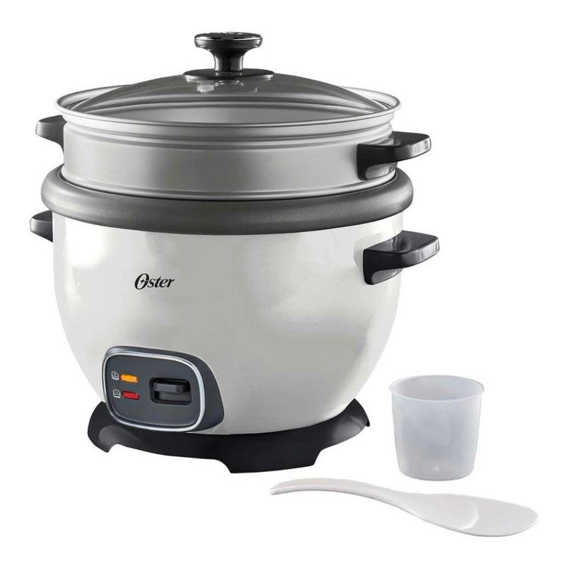 OSTER - Olla arrocera multiusos Oster 1.8 litros con vaporera