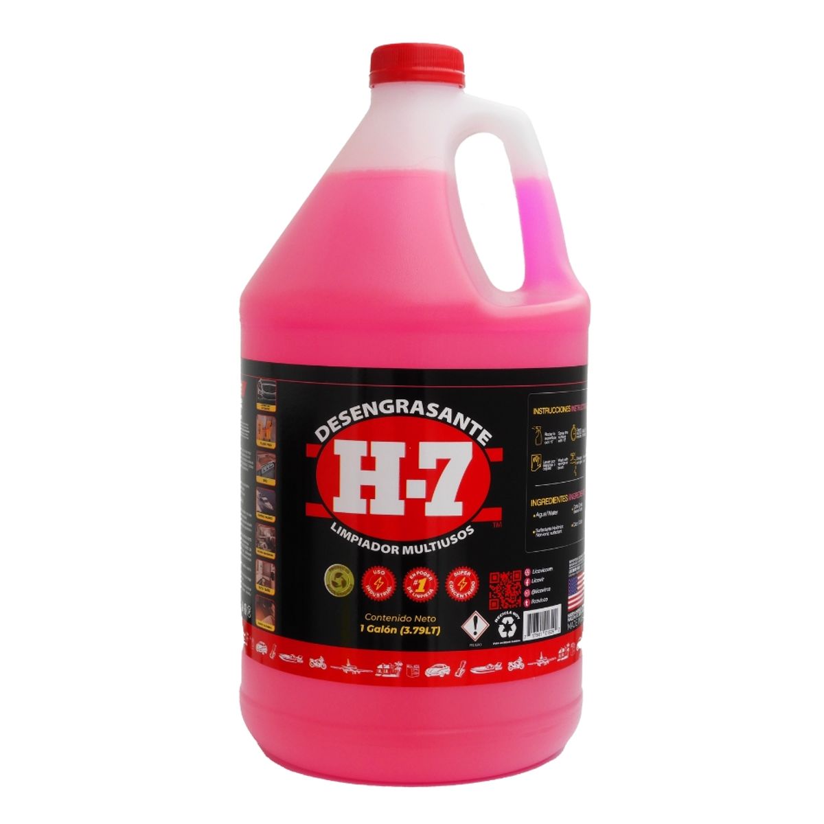H7 - Desengrasante Biodegradable H7 Galón