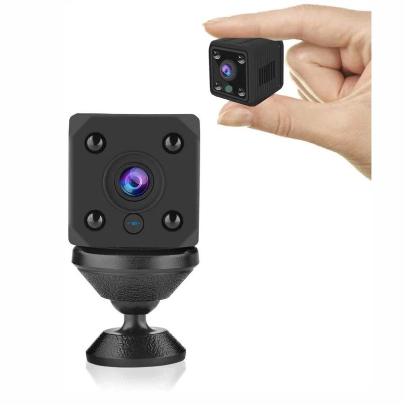 GENERICO - Mini Cámara Espía Wifi 1080p Con Alarma De Movimiento Sd32gb