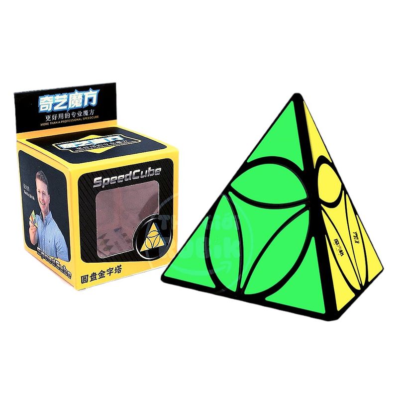 QIYI - Cubo Rubik Qiyi Coin Tetraedro Piraminx SpeedCube Original