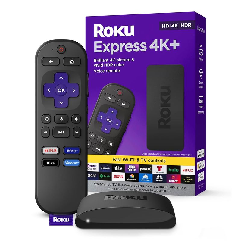 GENERICO - Roku Express 4K+  Roku 4Khdr ORIGINAL