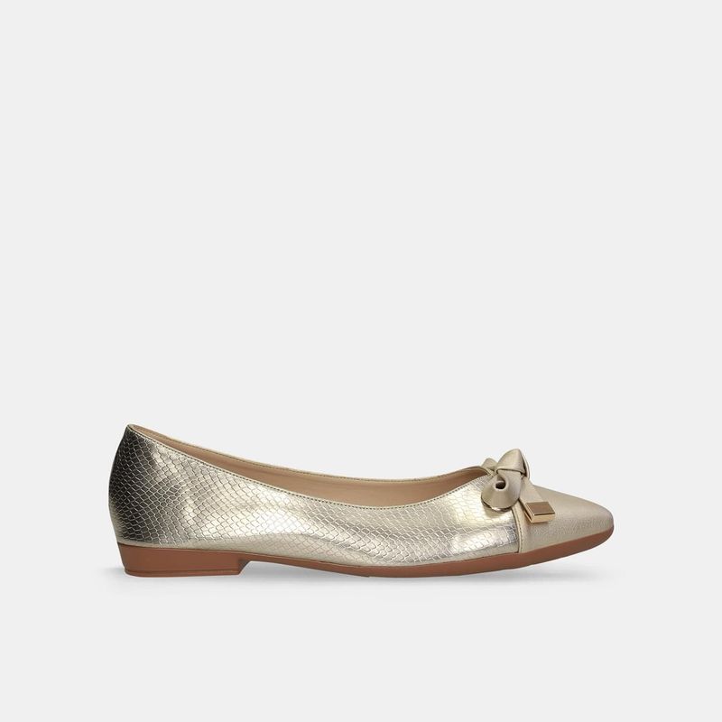 BATA - Baletas Para Mujer Bata Champaña Jade