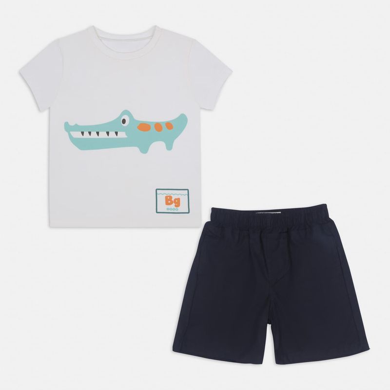 BUBBLE GUMMERS - Conjunto Para Niño Bubblegummers Crema Maxxis