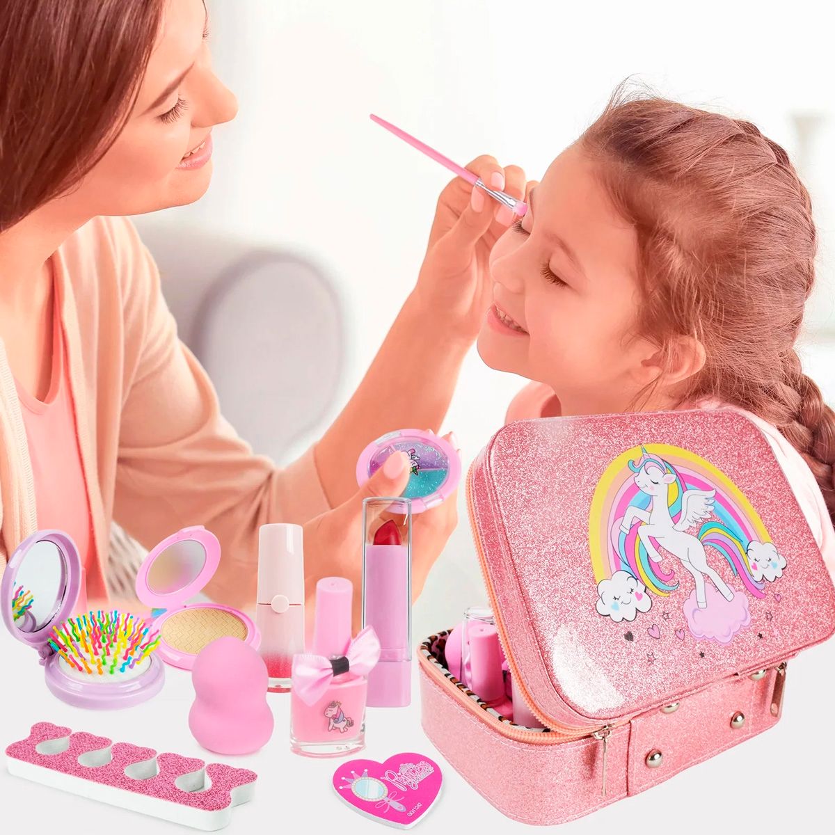 GENERICO - Kit De Maquillaje Para Niñas Juego De Maquillaje