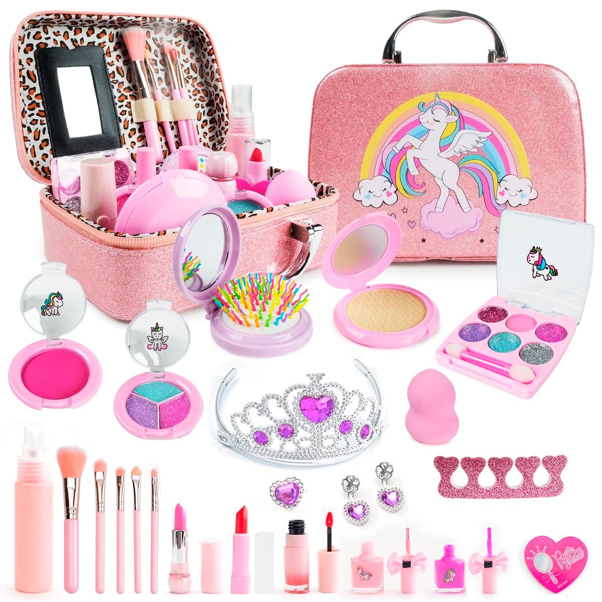 GENERICO - Kit De Maquillaje Para Niñas Juego De Maquillaje