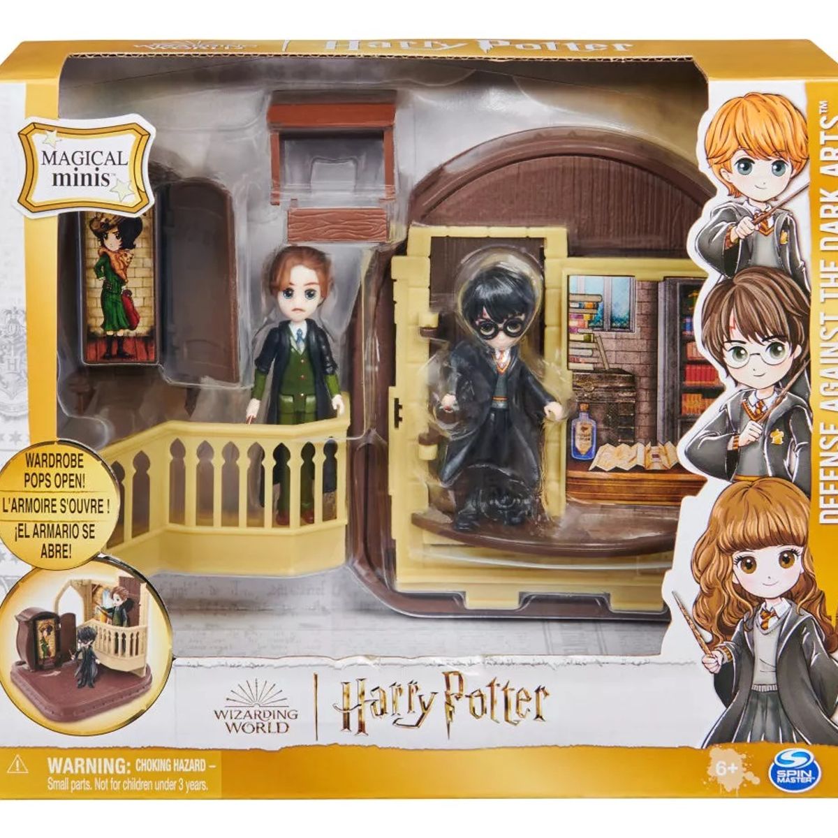 GENERICO - Harry Potter Set Mini Clase Defensa Contra Artes Oscuros