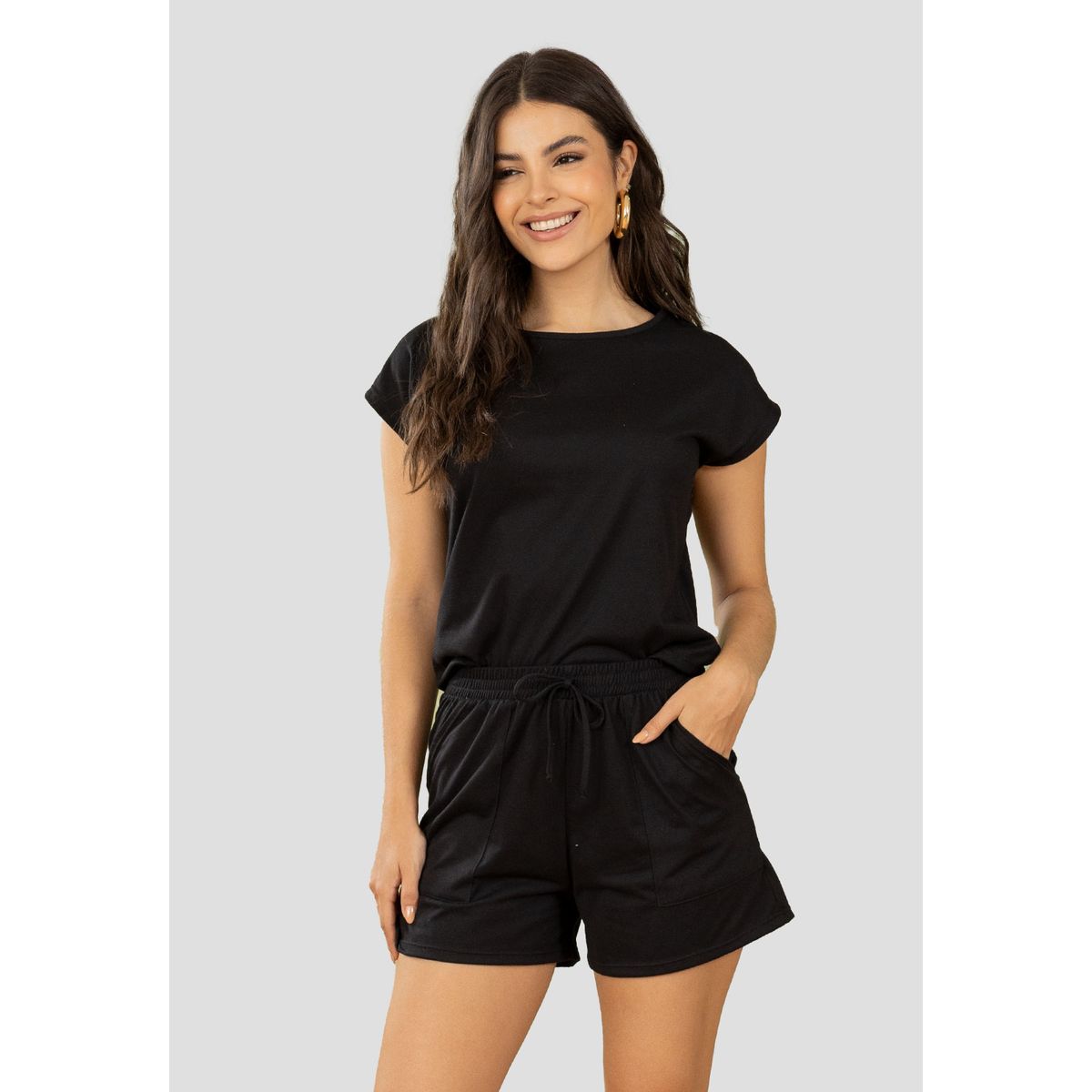 MARKETING PERSONAL - Conjunto Mujer Negro Mp 102318