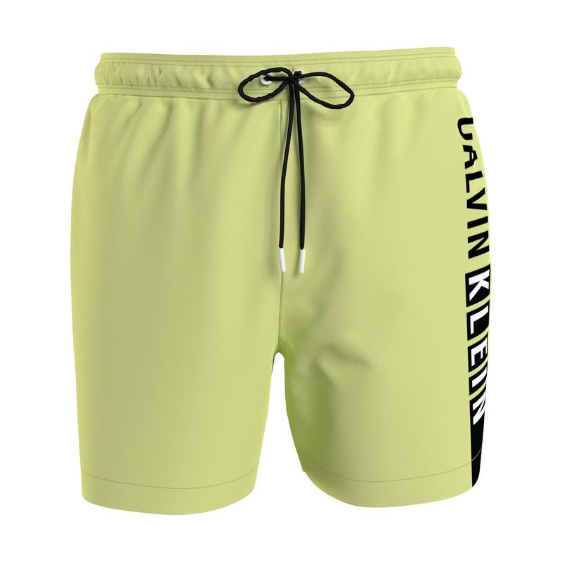 CALVIN KLEIN - Bermuda Verde De Baño Con Cordón - Intense Power Calvin Klein