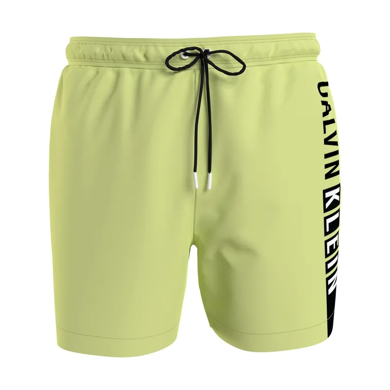 CALVIN KLEIN - Bermuda Verde De Baño Con Cordón - Intense Power Calvin Klein
