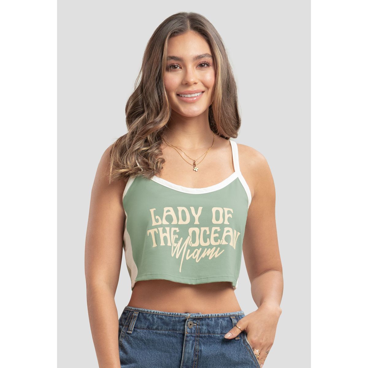 ATYPICAL - Camiseta Mujer Verde Oliva Atypical 105476