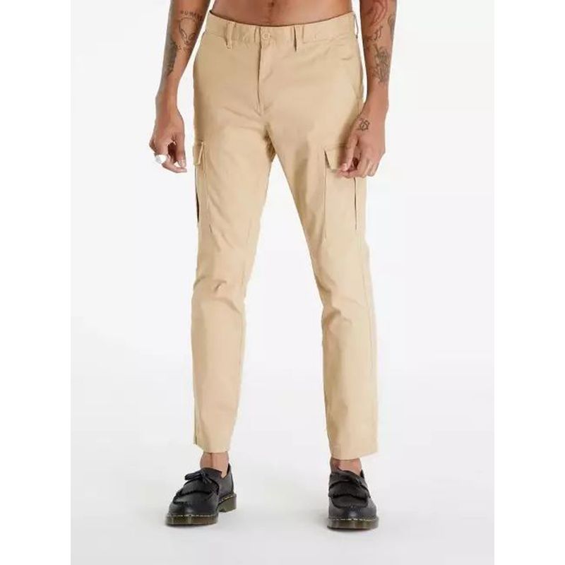 TOMMY HILFIGER - Pantalón Beige Austin cargo con parche Tommy Jeans