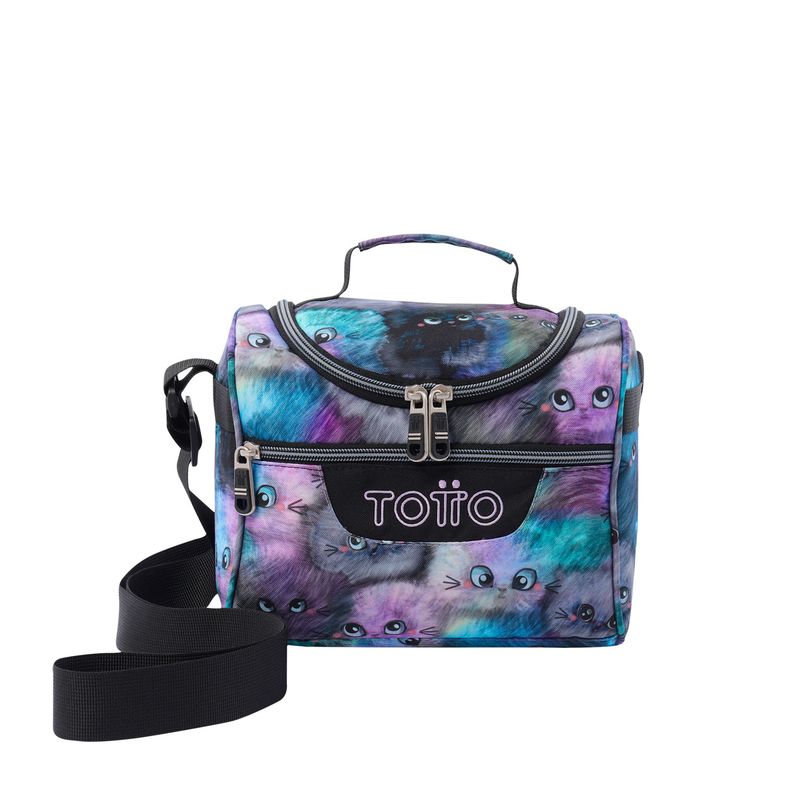 TOTTO - Lonchera Pizarra Gris con Aislamiento Térmico