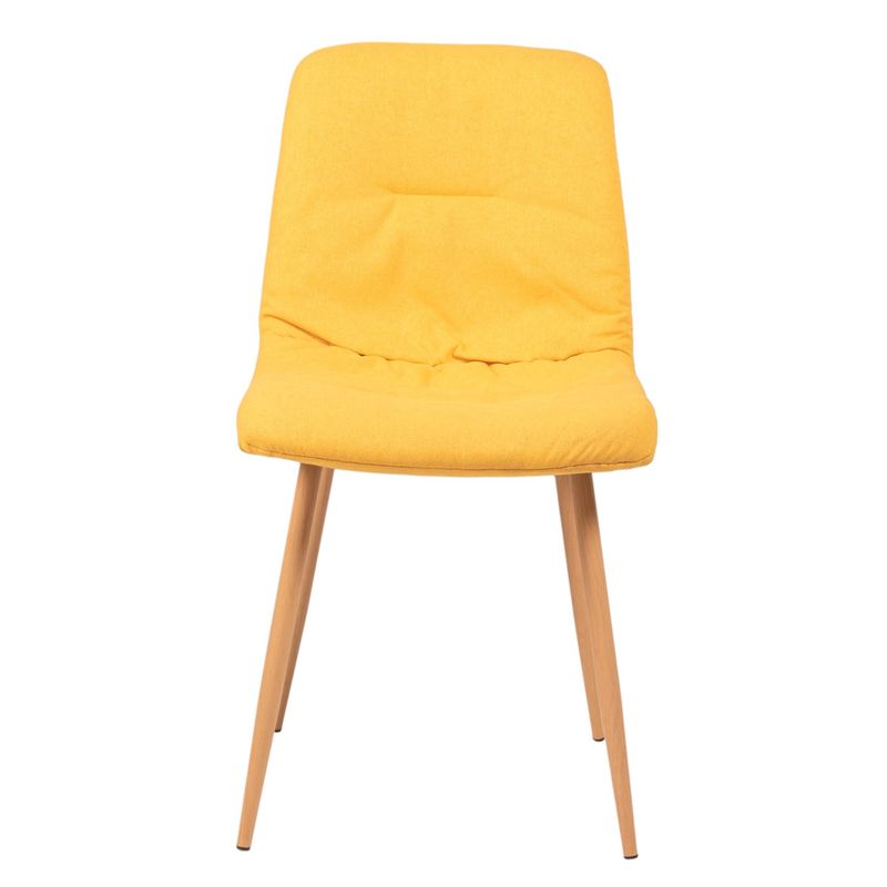 MUEBLES FIOTTI - Set x4 sillas comedor Amarillo Kanti
