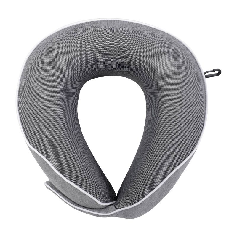 TOTTO - Almohada de Viaje Plane con Memory Foam Gris