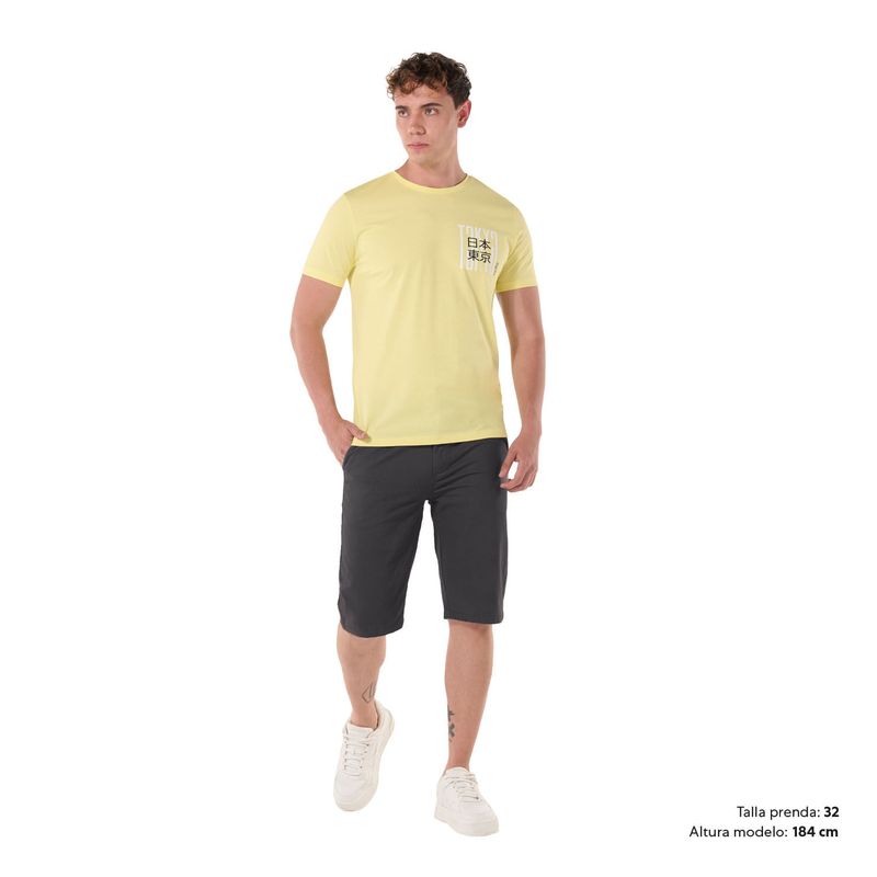 TOTTO - Bermuda o Pantaloneta Para Hombre Verde Chloto Totto