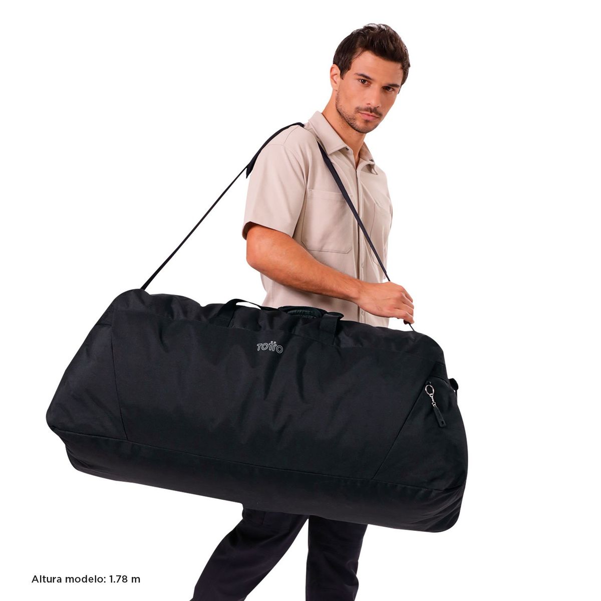 TOTTO - Tula de viaje Active Pro Xl color Negra