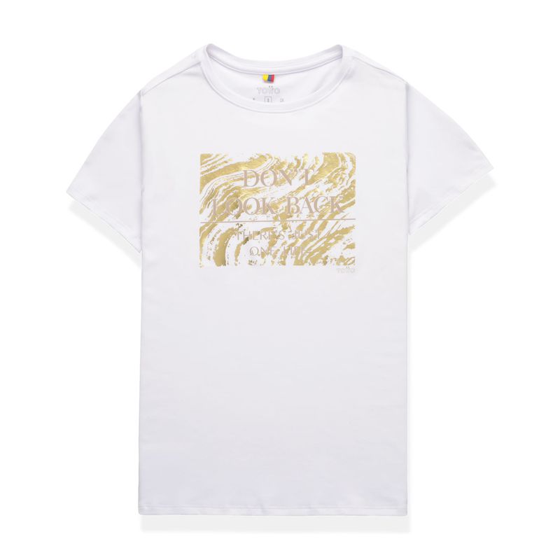 TOTTO - Camiseta para Mujer Luxxel Blanca
