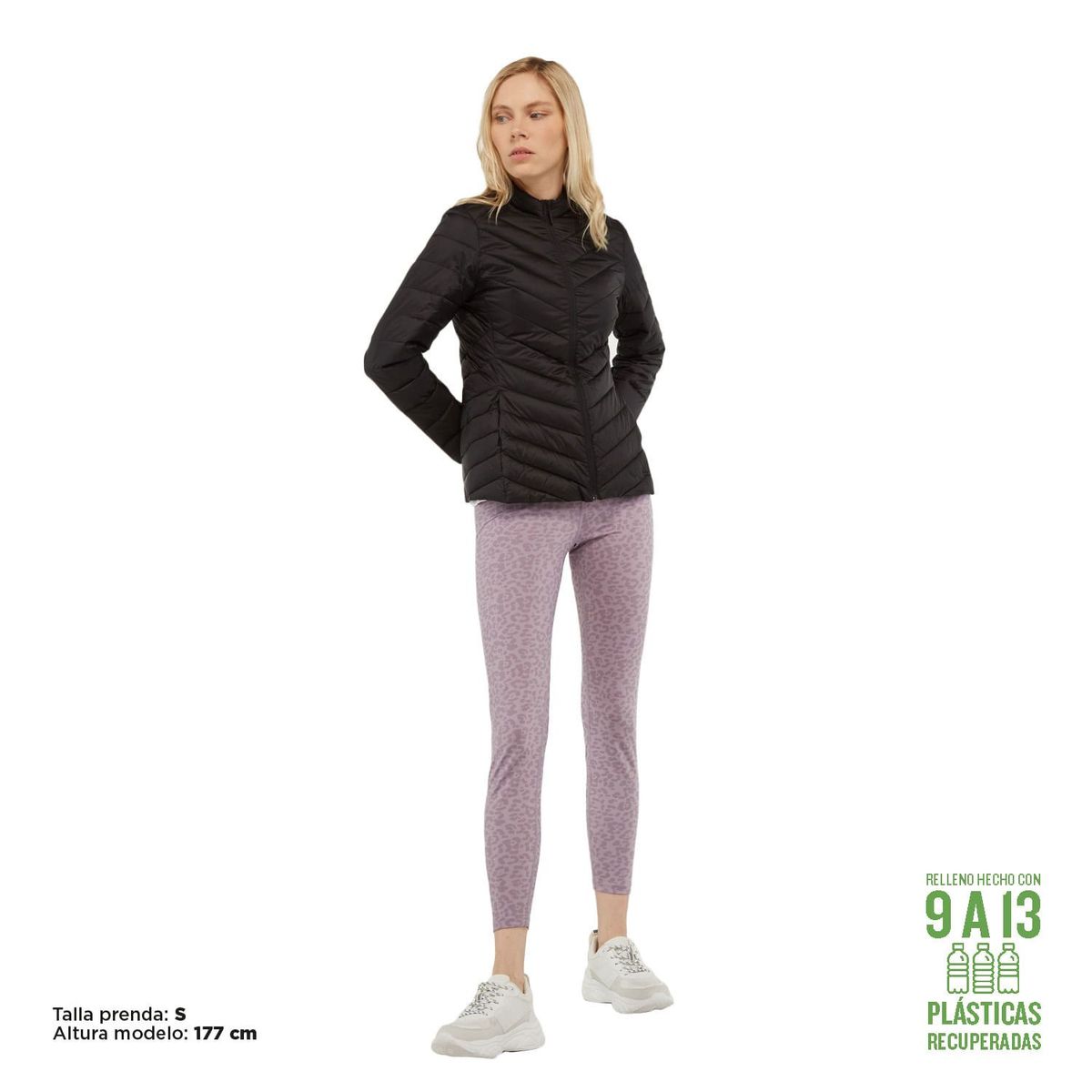 TOTTO - Chaqueta para Mujer Owens Negra