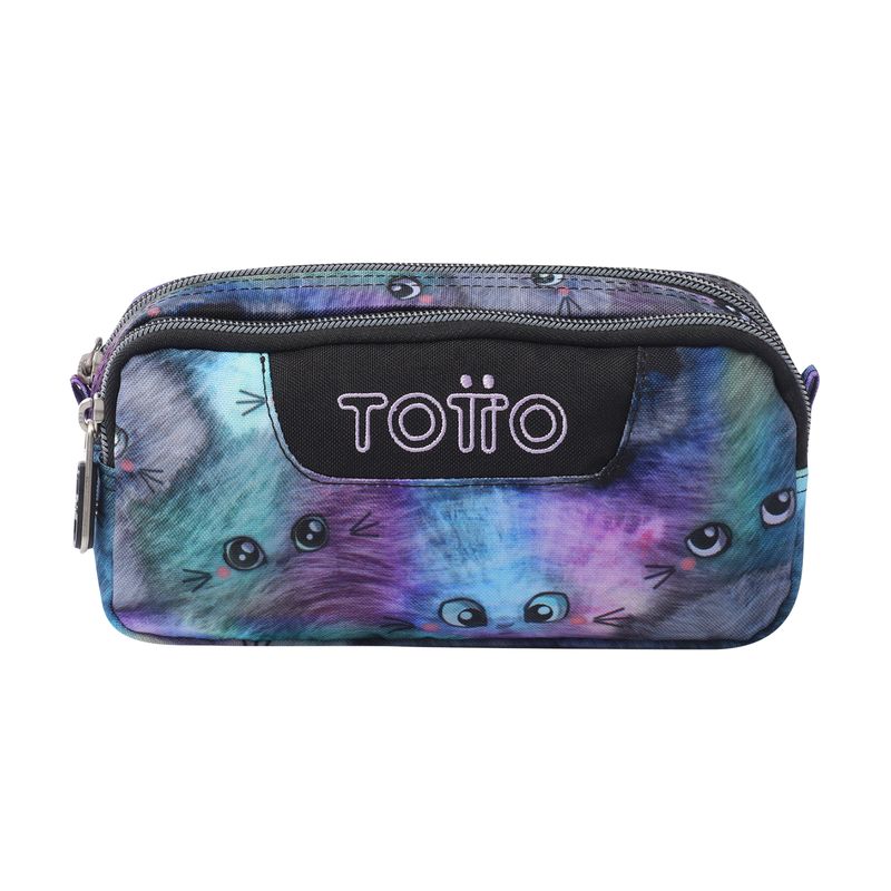 TOTTO - Cartuchera Multiuso Sobre Gris