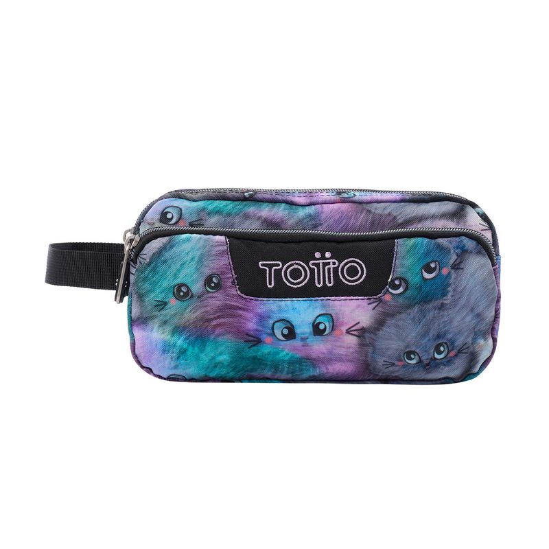TOTTO - Cartuchera Multiuso Agapec Gris