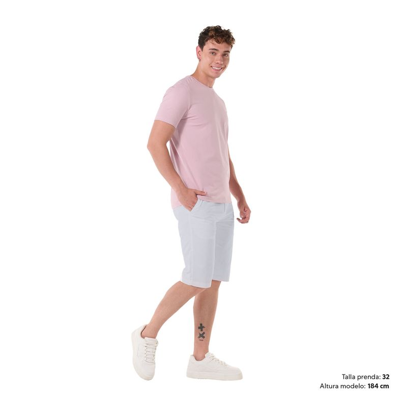 TOTTO - Bermuda para Hombre Chloto Blanca