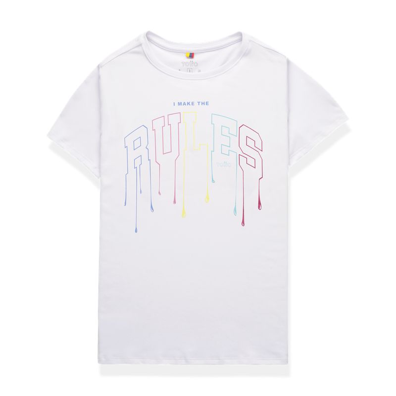 TOTTO - Camiseta cuello redondo para mujer Totto Luxxel