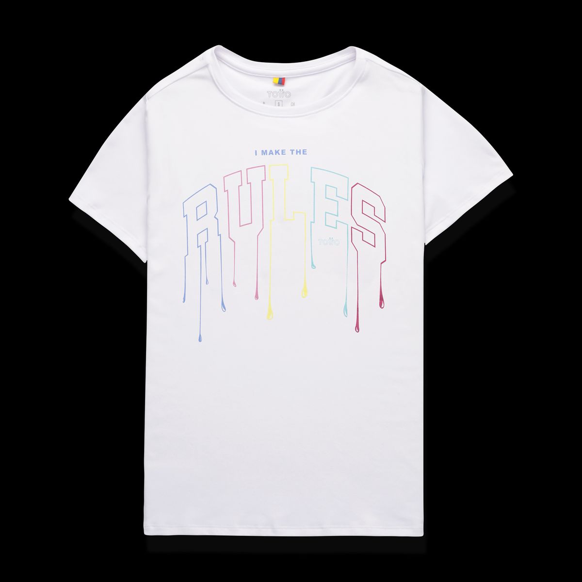 TOTTO - Camiseta cuello redondo para mujer Totto Luxxel