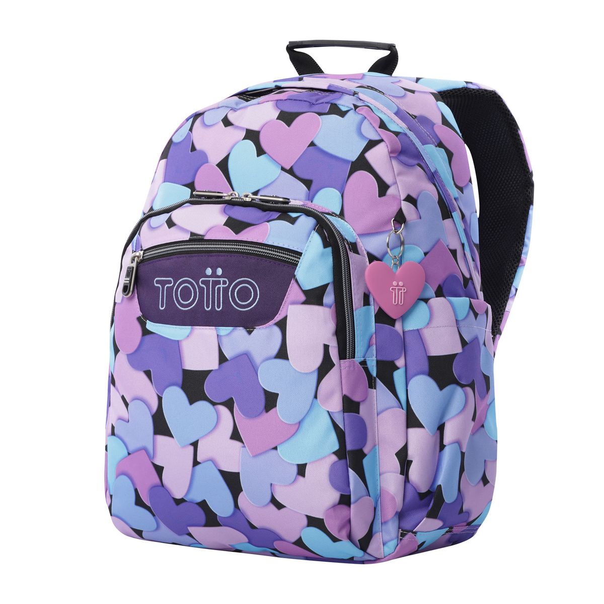 TOTTO - Morral Juvenil Porta PC 14" Acuarela Azul