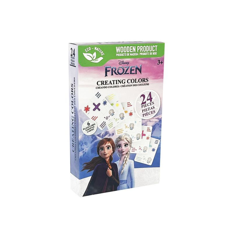 RONDA - TARJETAS DIDÁCTICAS COLORES MADERA FROZEN FCD-0003-03