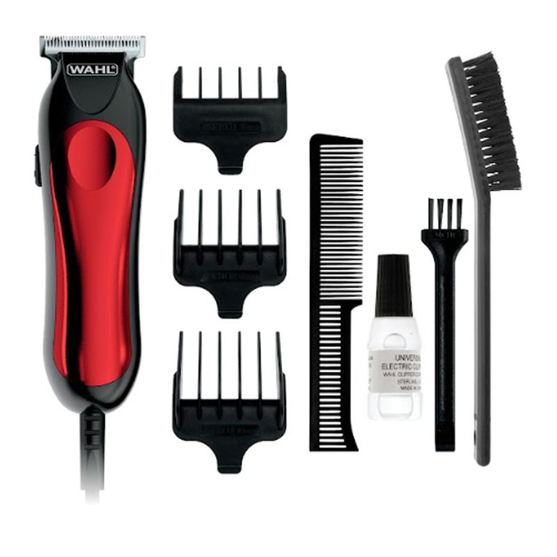 WAHL - Patillera Profesional Wahl T Pro Negro Con Vinotinto