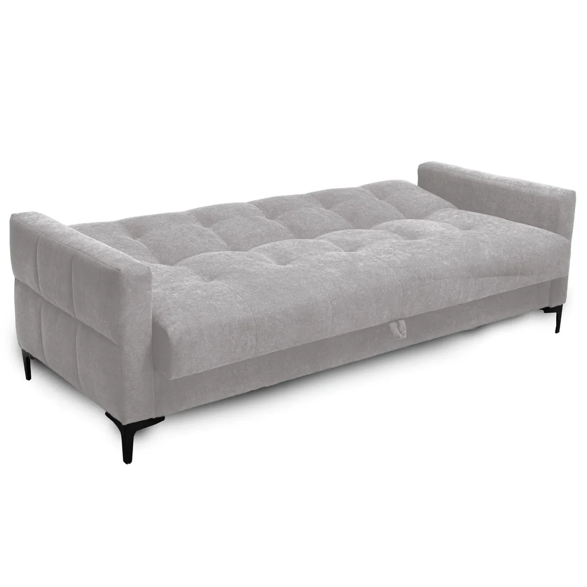 MAXIMUEBLES - Sofá Cama Dublín Gris Claro 3 Puestos
