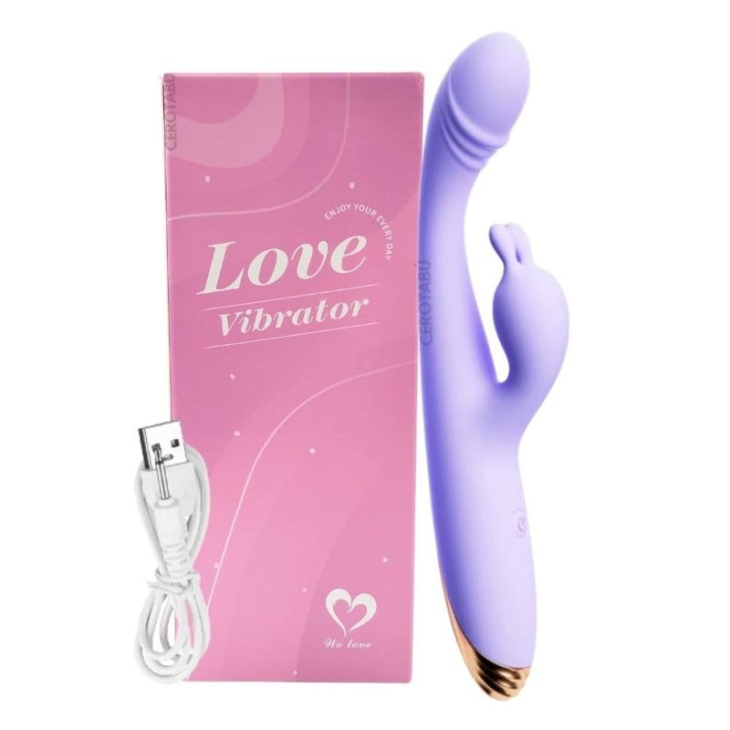 GENERICO - Vibrador Dildo Doble Estímulo Clítoris Punto G Alto Rendimiento