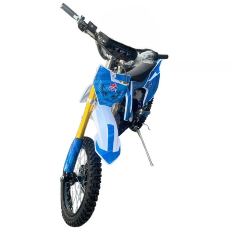 GENERICO - Moto M65A 125 CC Con Motor 4 Tiempos A Gasolina Azul
