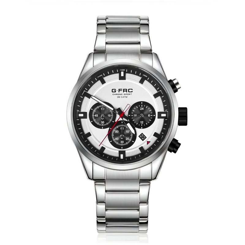 GFORCE - Reloj G-force H4235g Cronografo Funcional Acero + Estuche